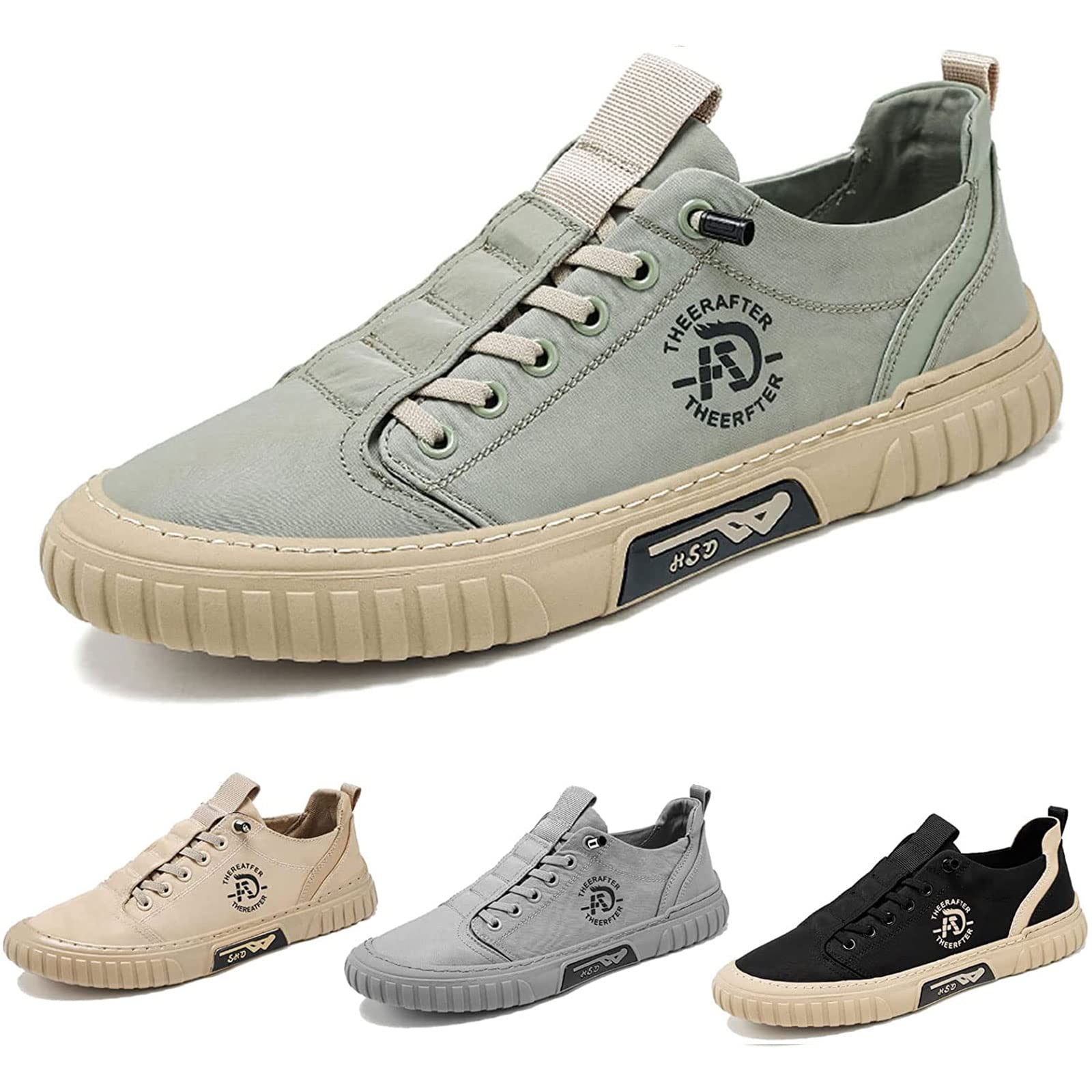Hopomart Men's Breathable Summer Casual Shoes - Lightweight Outdoor Running Sneakers for Jogging, Walking & Travel | Perfect for Gym, Workout & Daily Wear