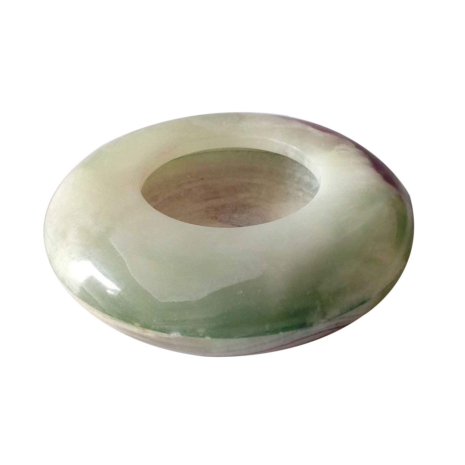 Premium Handmade Onyx Marble Ashtray - Elegant Indoor Cigarette & Cigar Ash Holder - Award-Winning Indian Artisan Crafted - Perfect Gift for Smokers & Home Decor    (Ideal for living rooms, patios, offices, and as a sophisticated gift for weddings, birthdays, and housewarmings)