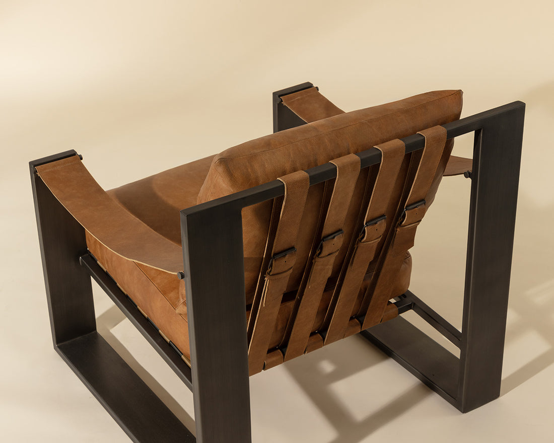 Berke Lounge Chair - Modern Comfortable Accent Chair for Living Room, Bedroom & Office - Perfect for Relaxing, Reading & Lounging