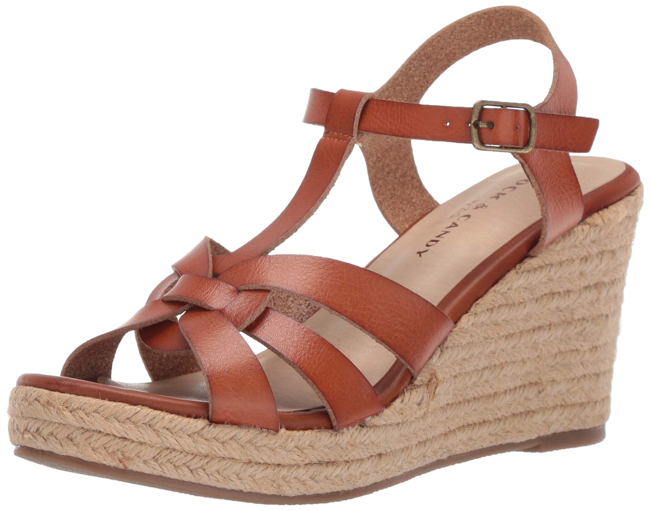 Rock & Candy Women's Fola Wedge Sandal - Comfortable Summer Casual Shoes for Beach, Vacation & Everyday Wear