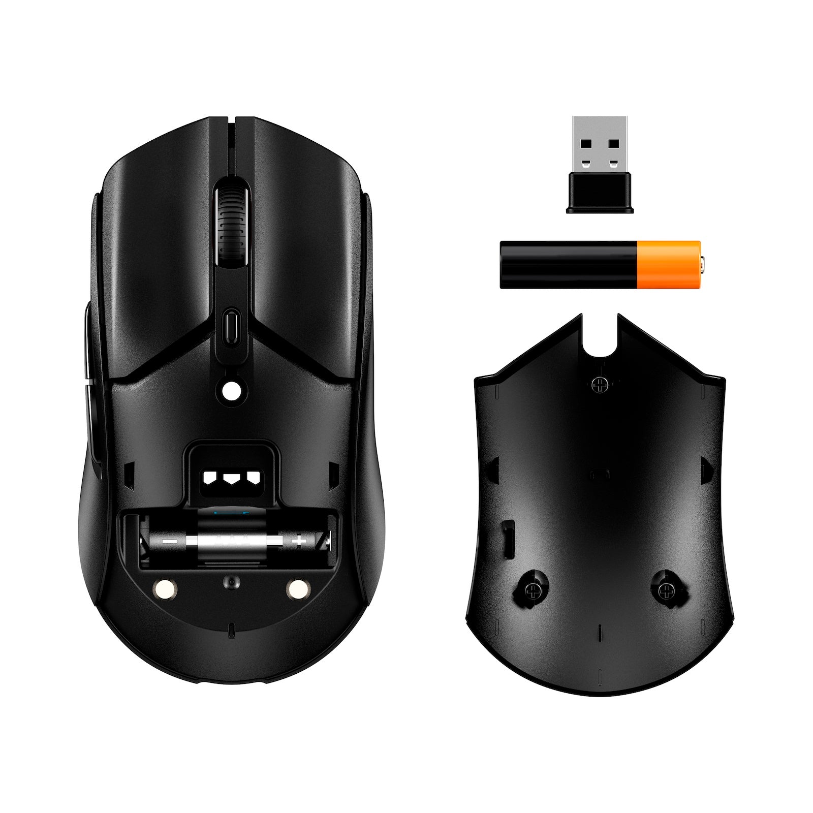 HyperX Pulsefire Haste 2 Core Wireless Gaming Mouse - Lightweight Ergonomic Design for FPS, MOBA & Esports - Perfect for Competitive Gaming & Office Work