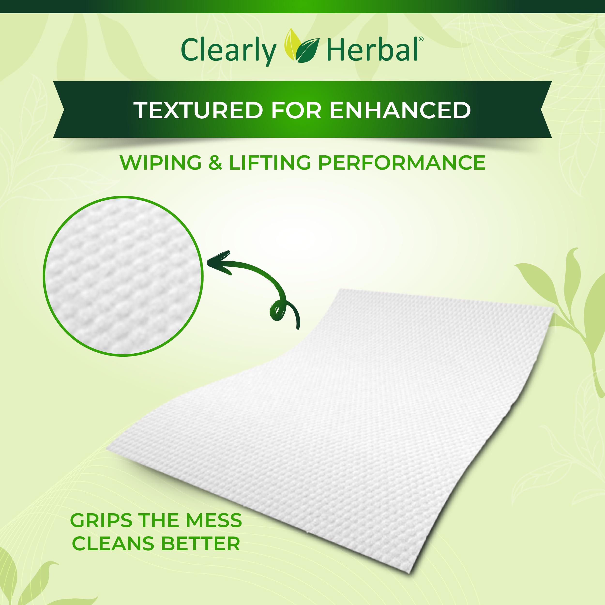 Organic Baby Wipes with Essential Oils & Herbal Extracts | 288-Count Plant-Based Wipes (4 Packs of 72) | Gentle for Newborns, Diaper Changes & On-the-Go Cleaning | Hypoallergenic & Chemical-Free