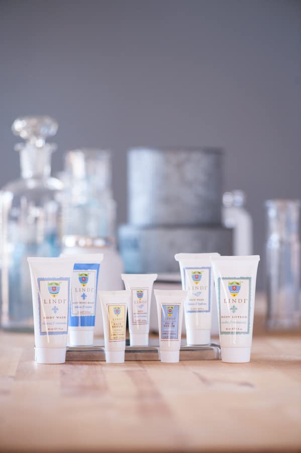 LINDI SKIN Fight Back Pack - Complete Skincare Starter Kit for Chemo & Radiation Therapy | Body Lotion, Body Wash, Face Serum, Moisturizer, Soothing Balm & Cleanser | Relief for Chemo Rash, Radiation Burns & Cancer Treatment Side Effects | Gentle Care for Sensitive Skin During Recovery