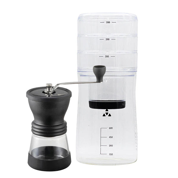 Premium Delter Cold Drip Coffee Maker - Portable Iced Coffee Brewer for Home & Office - Perfect for Camping, Travel & Outdoor Adventures