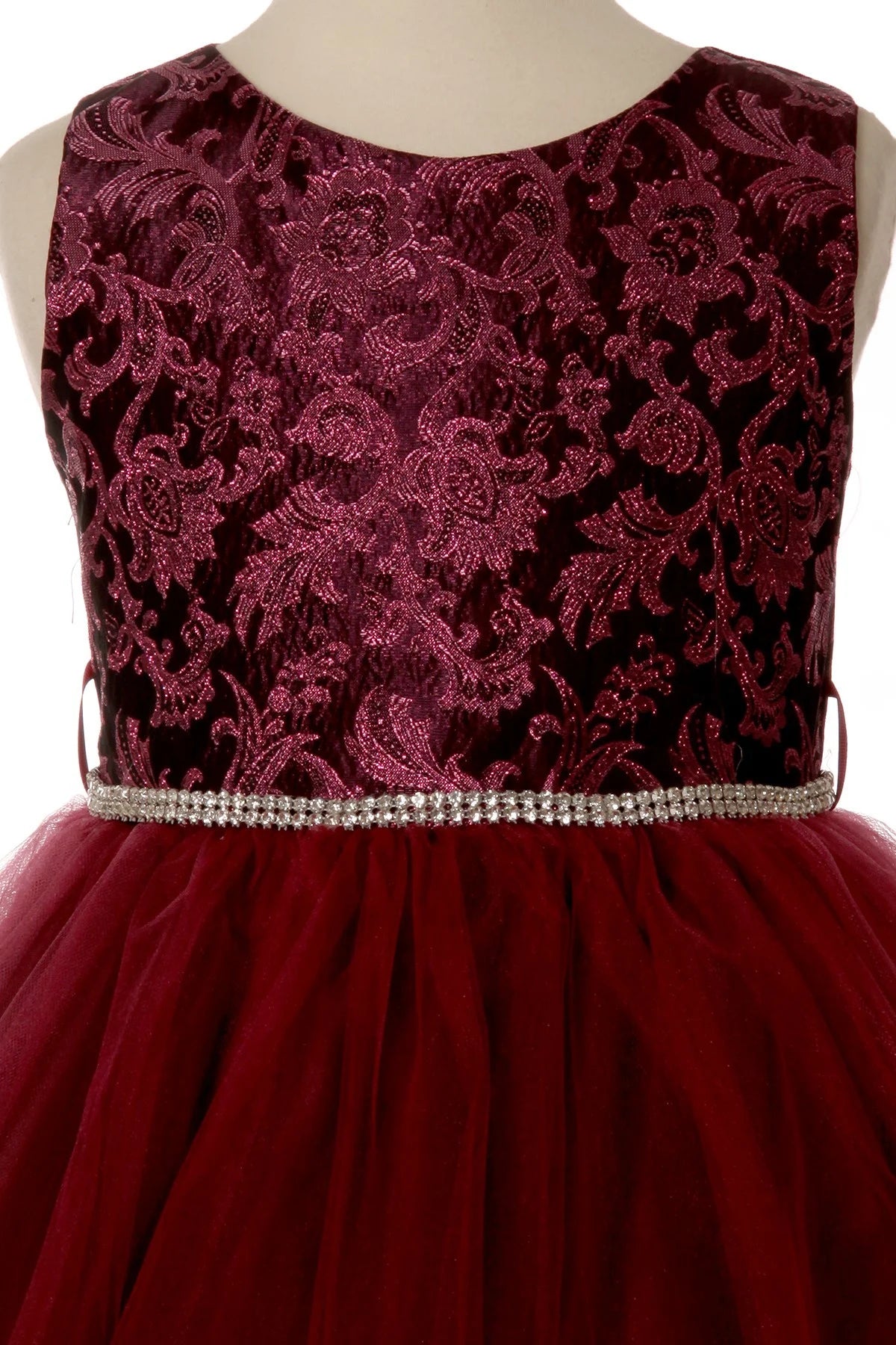 SS1034 Elegant Party & Flower Girl Dress for Weddings, Birthday Celebrations & Special Occasions