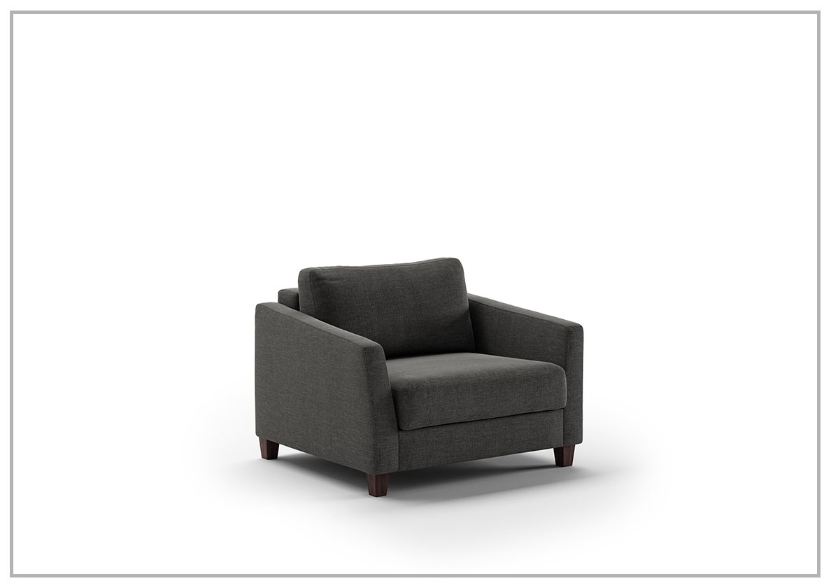 Custom Luonto Monika Fabric Sleeper Sofa - Handmade to Order | Convertible Couch Bed for Small Spaces & Guest Rooms | Perfect for Apartments, Dorms & Home Offices