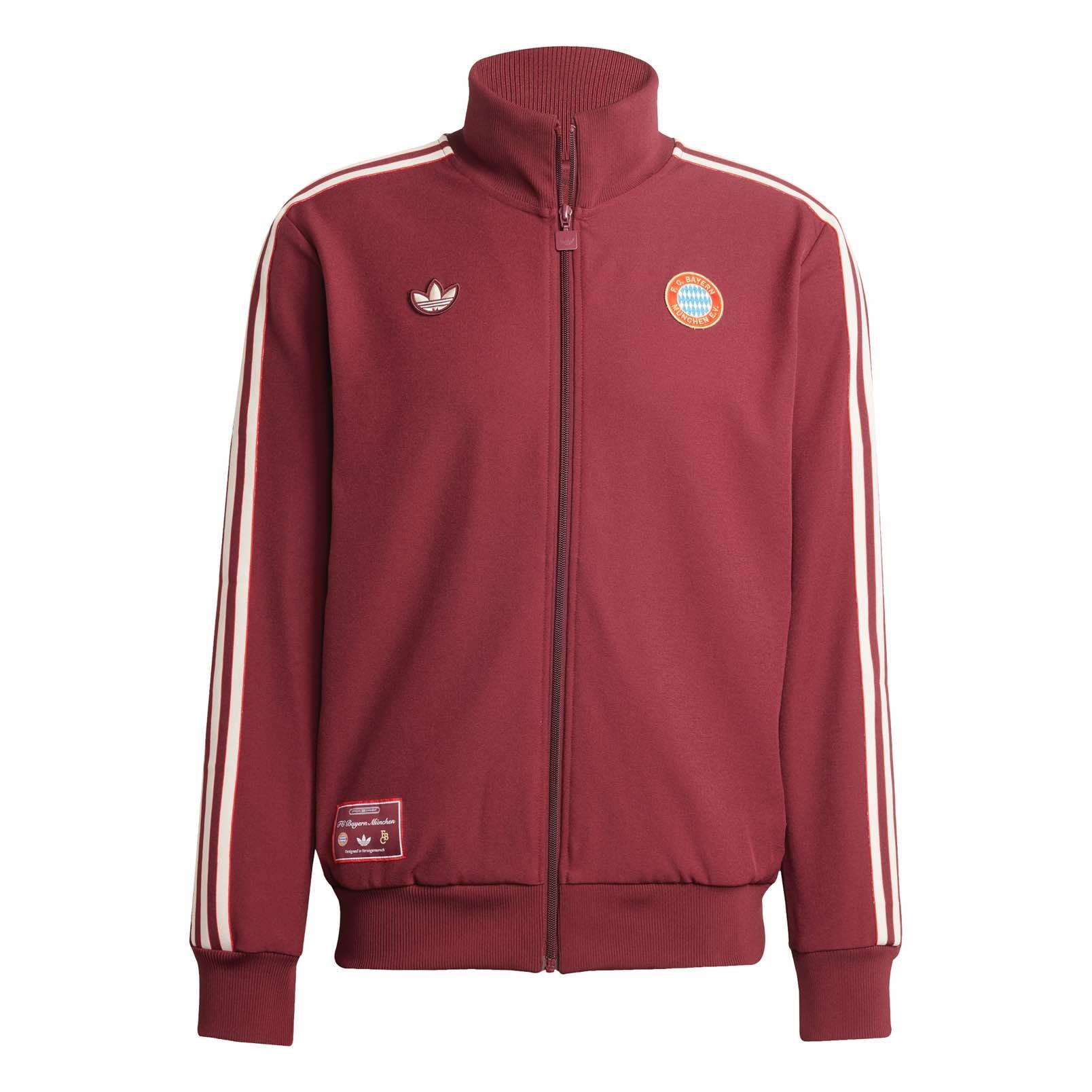 FC Bayern Munich Official Track Top - Men's Soccer Training Jacket - Perfect for Fans, Training & Match Days