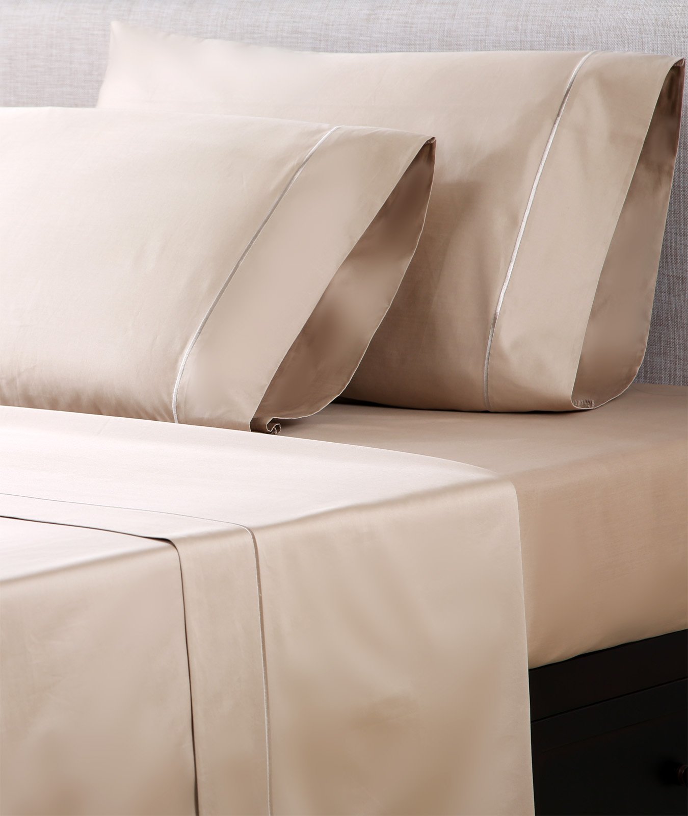 Affluence 1000-Thread-Count 100% Cotton Sateen Queen Sheet Set - Ultra Soft Luxury Bedding for Hotel-Like Comfort - Perfect for Master Bedrooms, Guest Rooms & Dorm Essentials