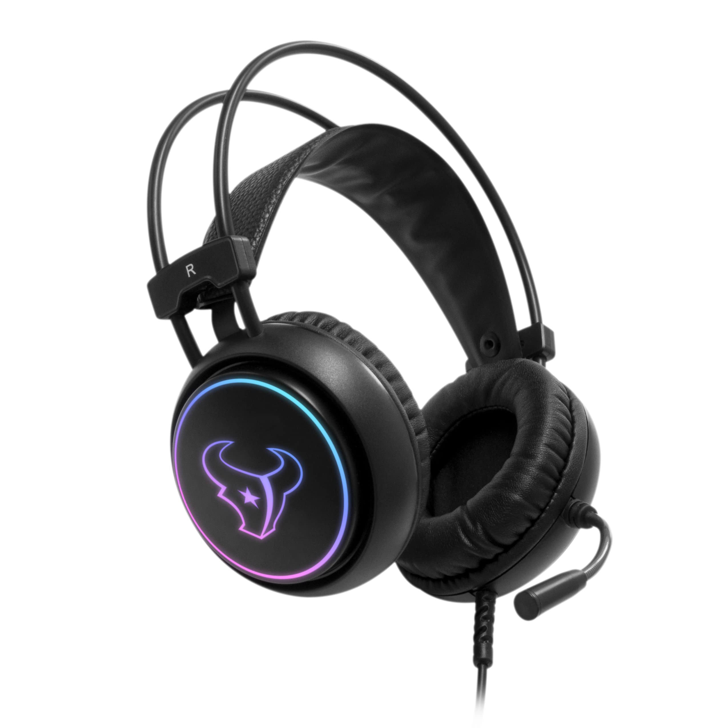 SOAR NFL Wired Gaming Headset with Noise Cancelling Mic - Official Licensed Team Colors Headphones for PC, PS4, Xbox - Perfect for Football Gaming, Live Streaming & Esports Tournaments