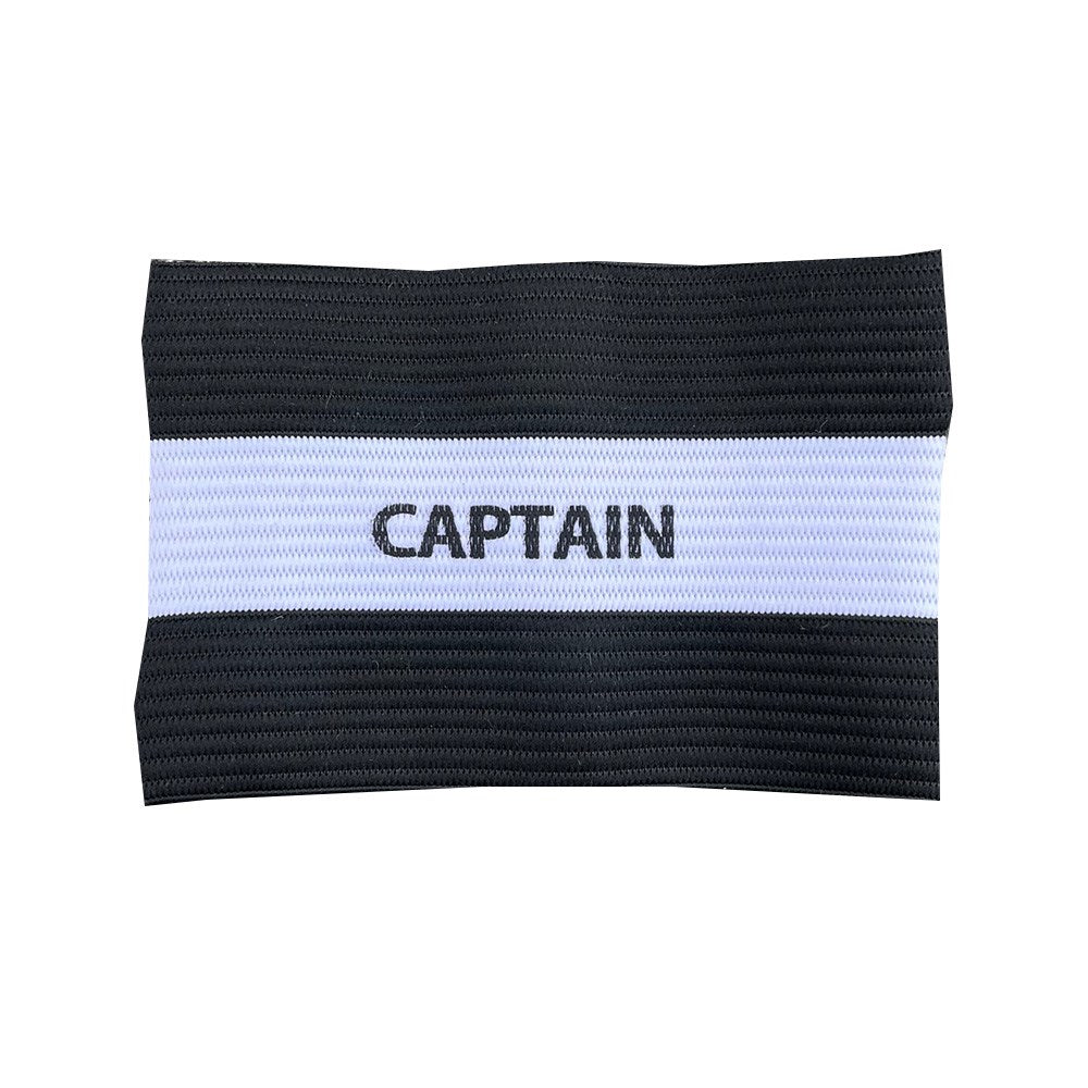Junior Captain's Armband - Black Striped Soccer Accessory for Kids | Perfect for Youth Sports, Team Leadership & Soccer Games