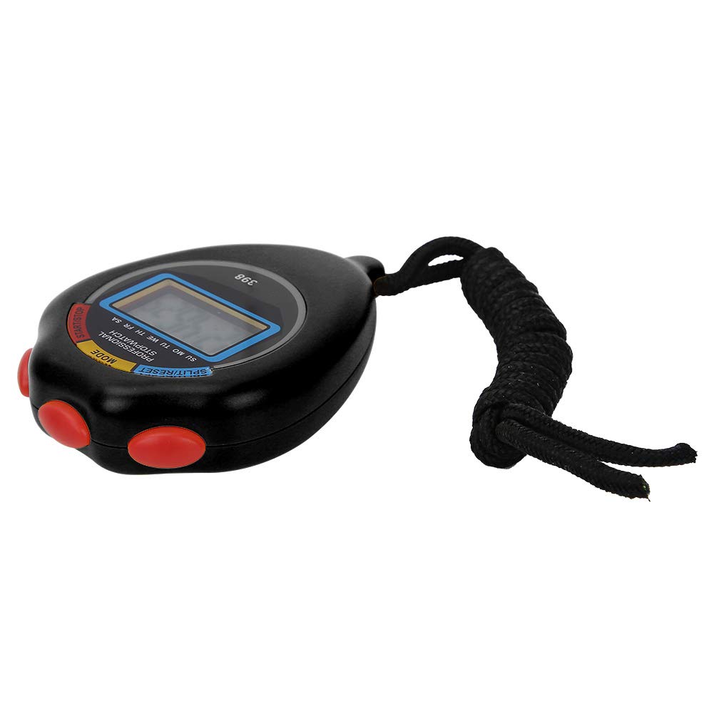 Professional Digital Stopwatch Timer - Sports Stopwatch with Large Display for Racing, Running, Swimming | Track Workouts, Training Sessions & Competition Timing