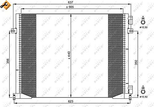 High-Performance 35914 AC Condenser for Car Air Conditioning System - Perfect for Auto Repair & Cooling System Upgrade