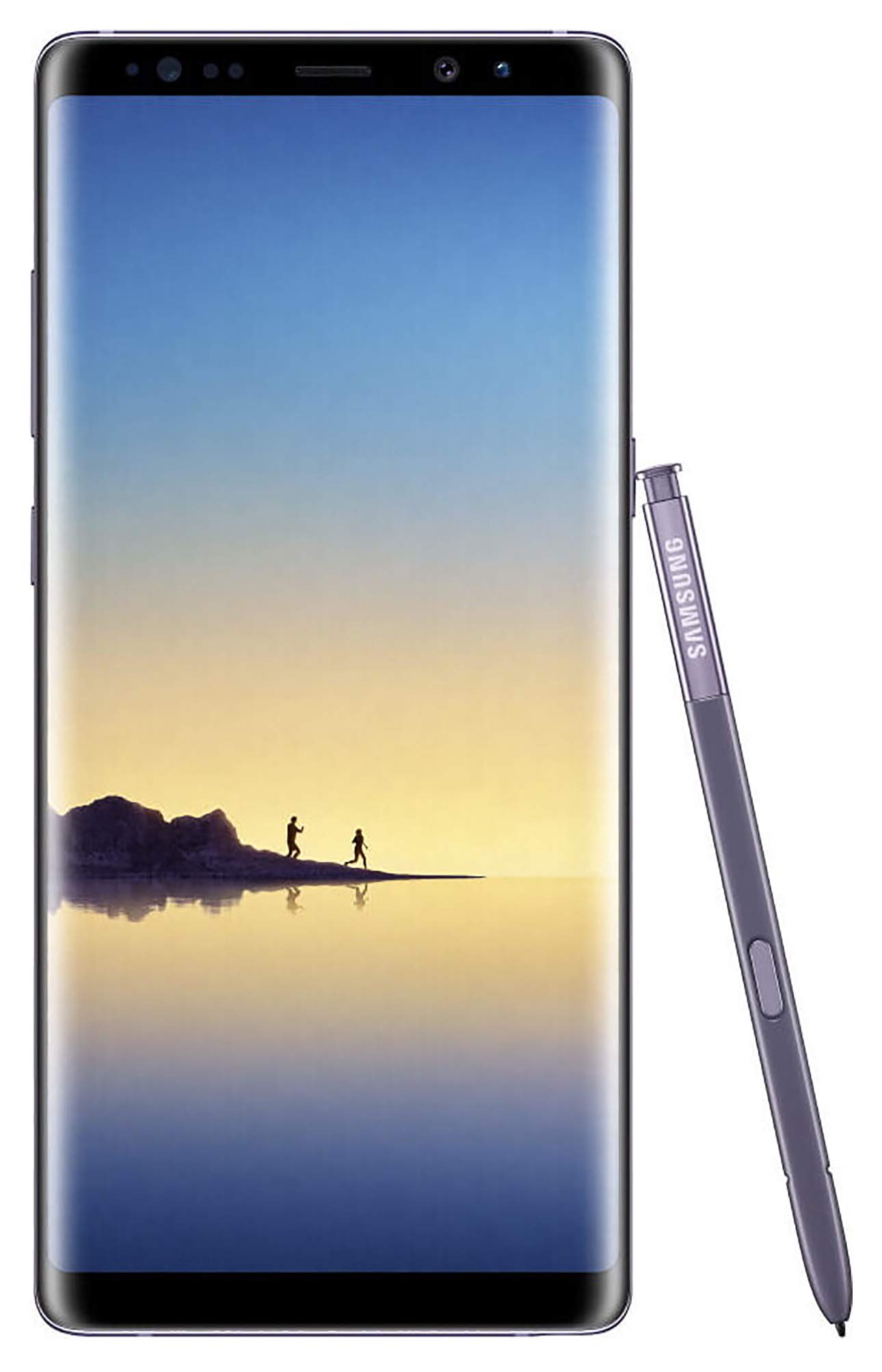 Samsung Galaxy Note8 N950U 64GB Unlocked GSM LTE Android Smartphone with Dual 12MP Camera - Orchid Gray | Perfect for Business Professionals & Creative Artists