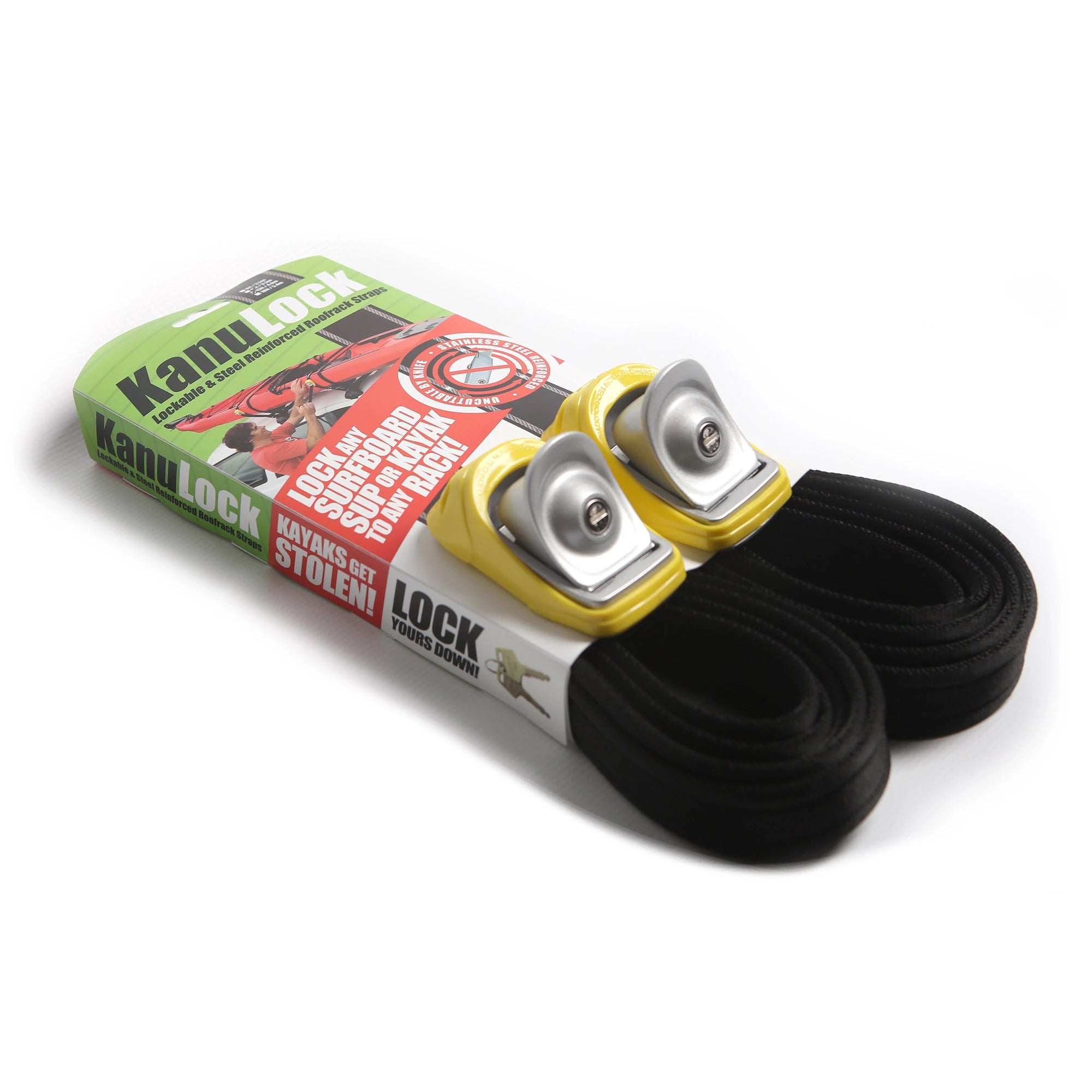 13ft Lockable Tie Down Straps with 4,000 lbs Capacity - Heavy Duty Ratchet Straps for Trucks, Motorcycles, Cargo & Outdoor Gear Securing