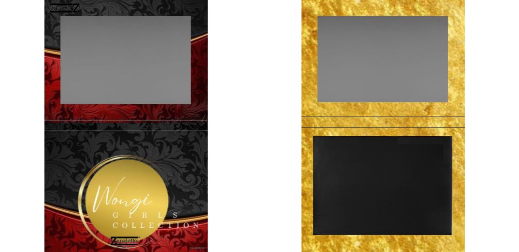 Custom Extra Large Z Palette - Magnetic Makeup Palette for Eyeshadows, Blush & Cosmetics - Perfect for Travel & Professional Makeup Artists