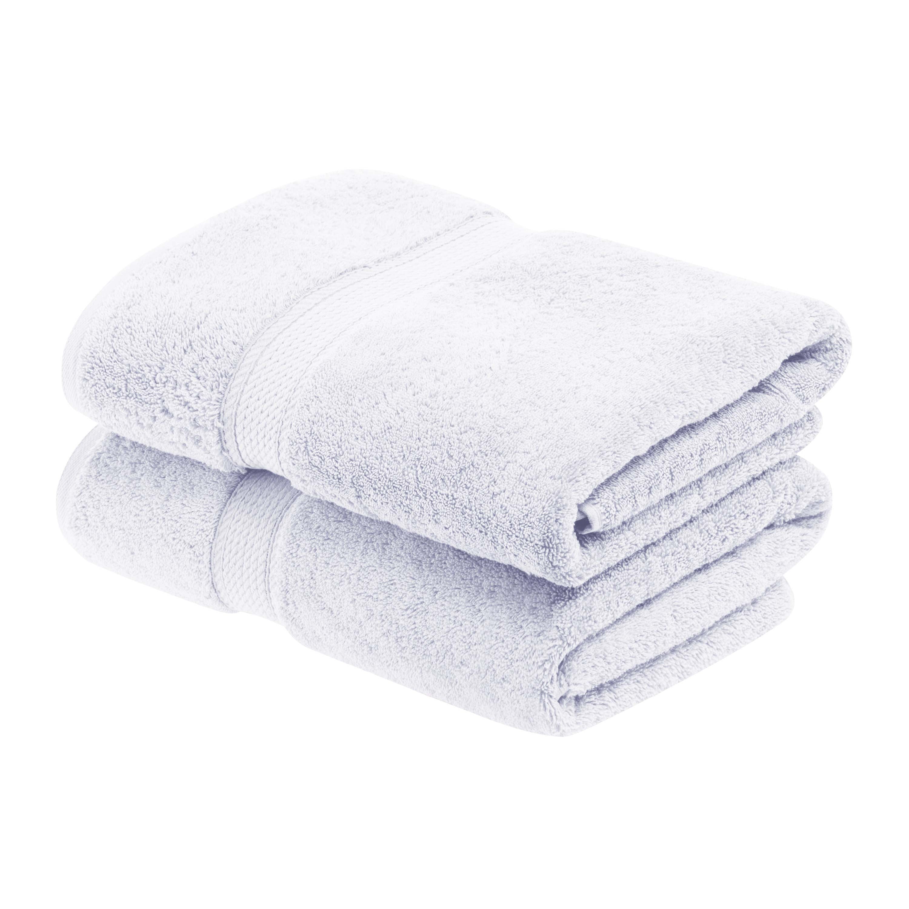 Premium Egyptian Cotton Bath Towel Set - Ultra Soft, Absorbent & Heavyweight 2-Piece Set for Spa, Bathroom & Luxury Home Use