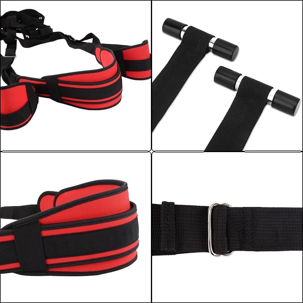Premium Adult Sex Swing for Couples - Heavy Duty 300LBS Capacity Hanging Sling, Bondage Furniture for Spicing Up Bedroom & BDSM Play - Perfect for Couples, Tantric Sex & Adventure Seekers