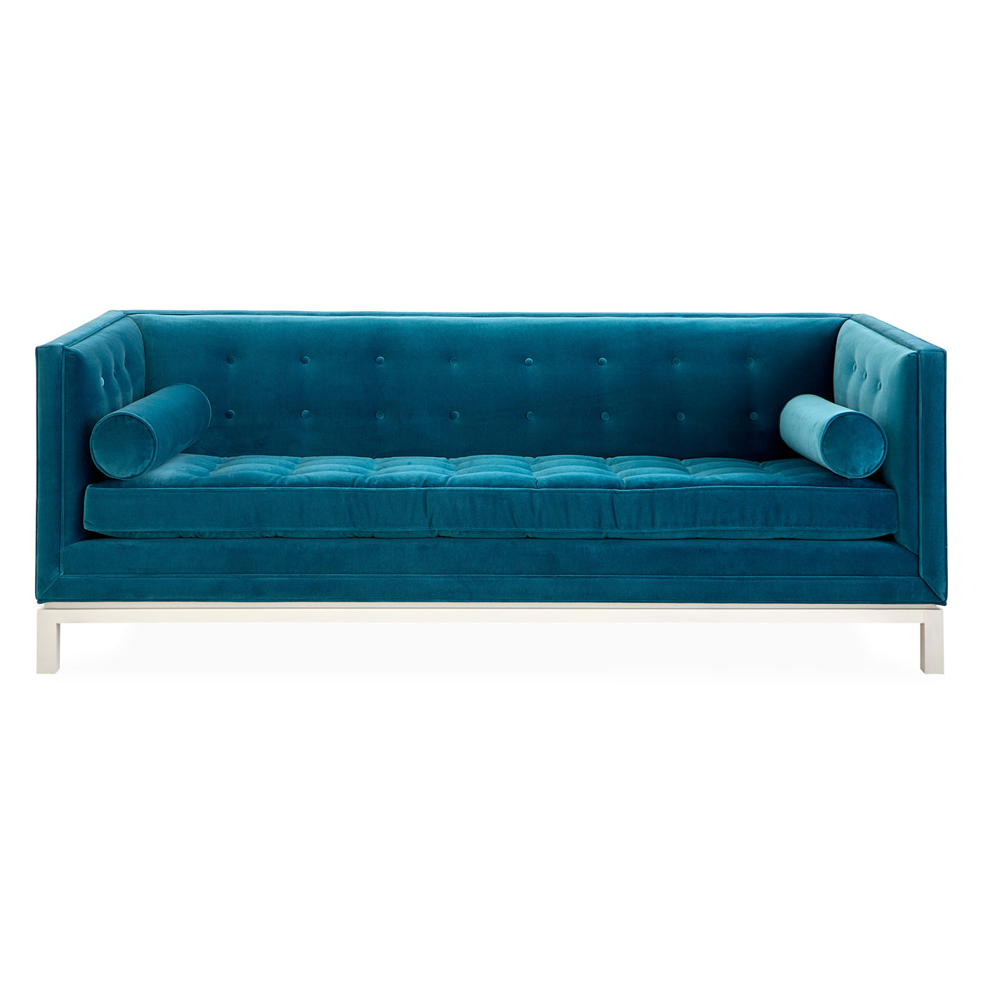 Lampert Sofa 2 - Modern 2-Seater Couch with Upholstered Fabric, Sturdy Wooden Legs - Perfect for Living Room, Apartment, or Small Spaces