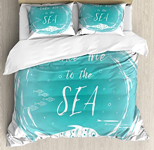 Dark Seafoam and White