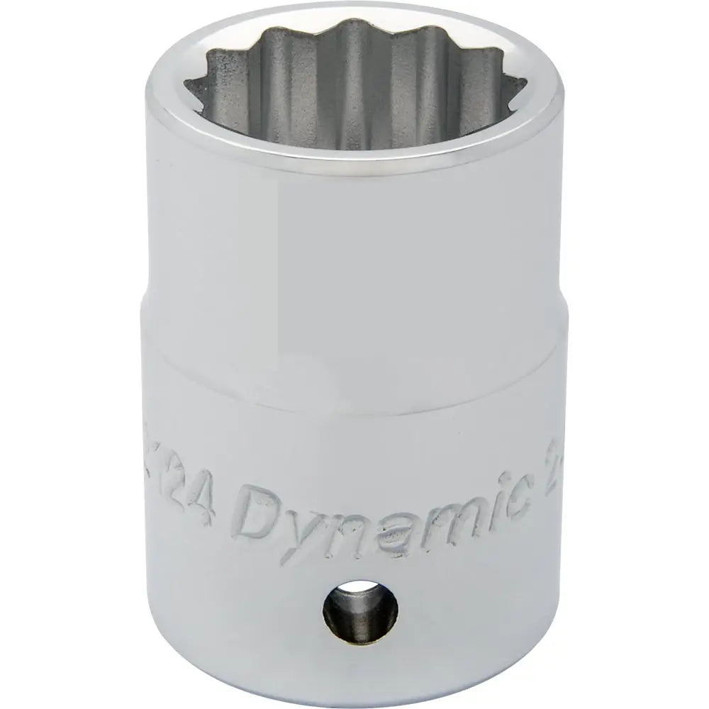 3/4 Inch Drive 12-Point Chrome Socket - Heavy Duty Impact Socket for Automotive Repair & DIY Projects