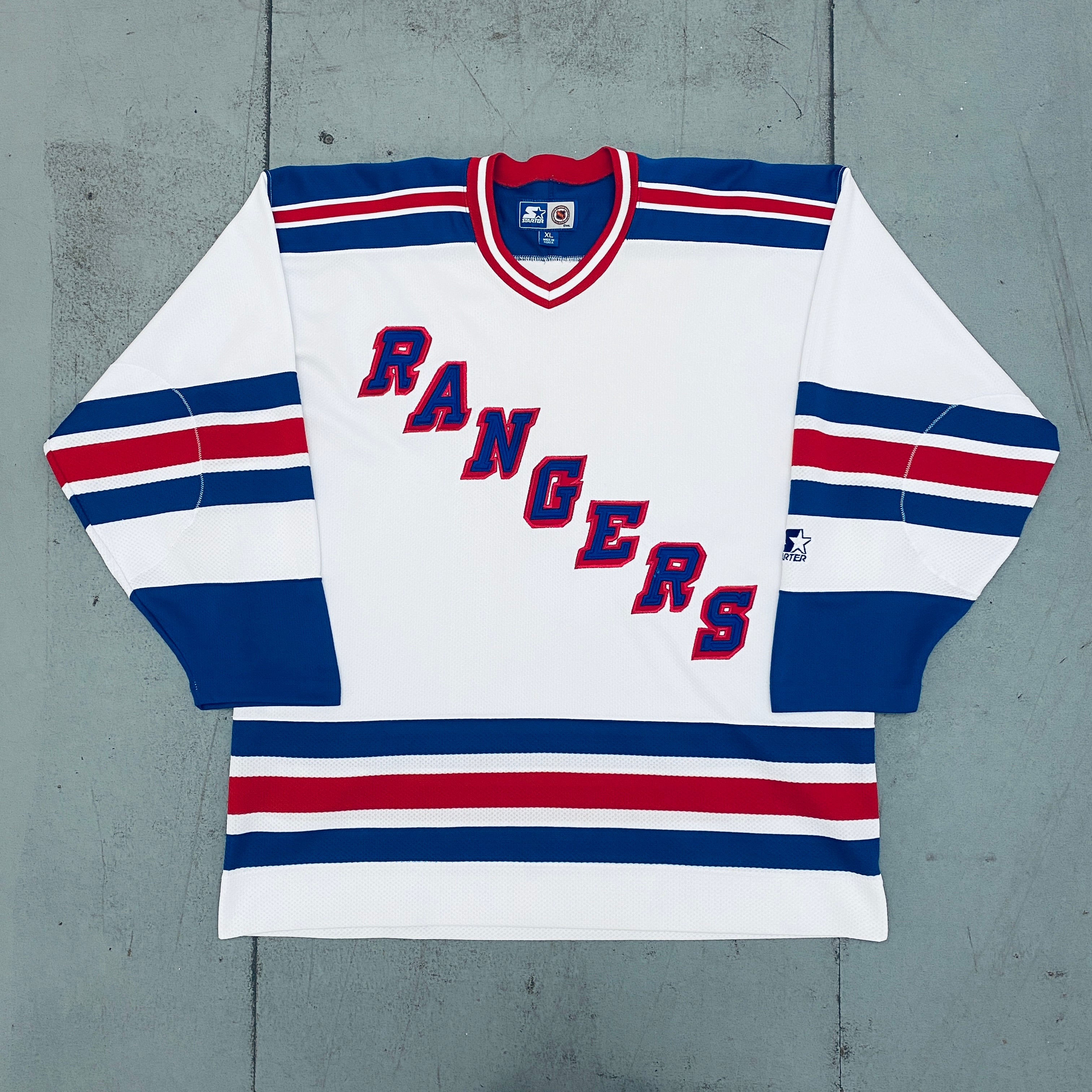 New York Rangers 1994 Joey Starter Jersey - XL Size, Vintage NHL Hockey Fan Apparel for Men, Perfect for Games, Parties & Collectors