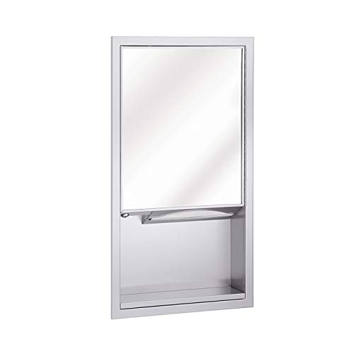 Multi-Unit Recessed Towel Dispenser with Mirror - Perfect for Bathroom, Spa, and Salon Organization