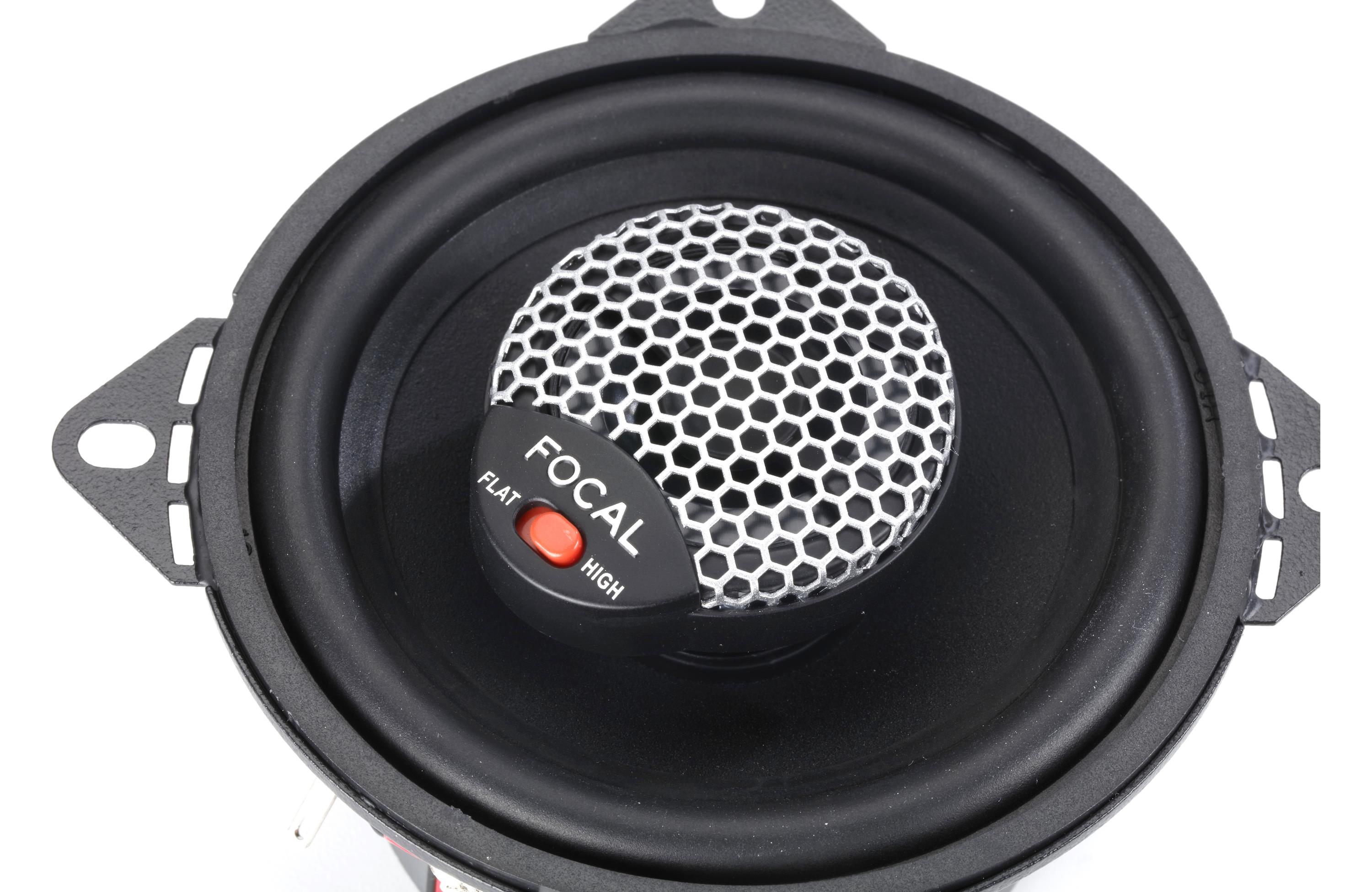 Focal ICU 100 Universal 4 Coaxial Speaker System (Pair) - High Performance Car Audio & Home Theater Sound System for Clear, Powerful Bass & Crisp Treble - Perfect for Vehicles, Boats & Home Entertainment Setups