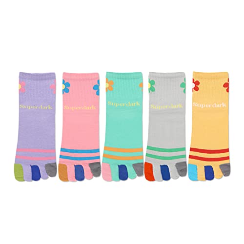 5 Pack-flower Stripe