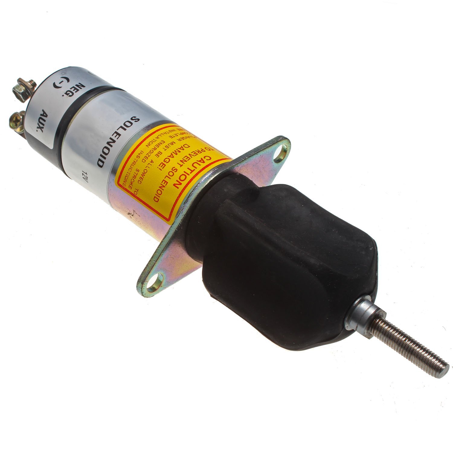 JEENDA 12V Solenoid 307-2758 with Three Terminal - Compatible with Miller Welders, AEAD 200LE, Legend, Onan P216G P218G P220G P224G OL16 OL18 OL20 - Ideal for Welding Equipment Repair & Maintenance