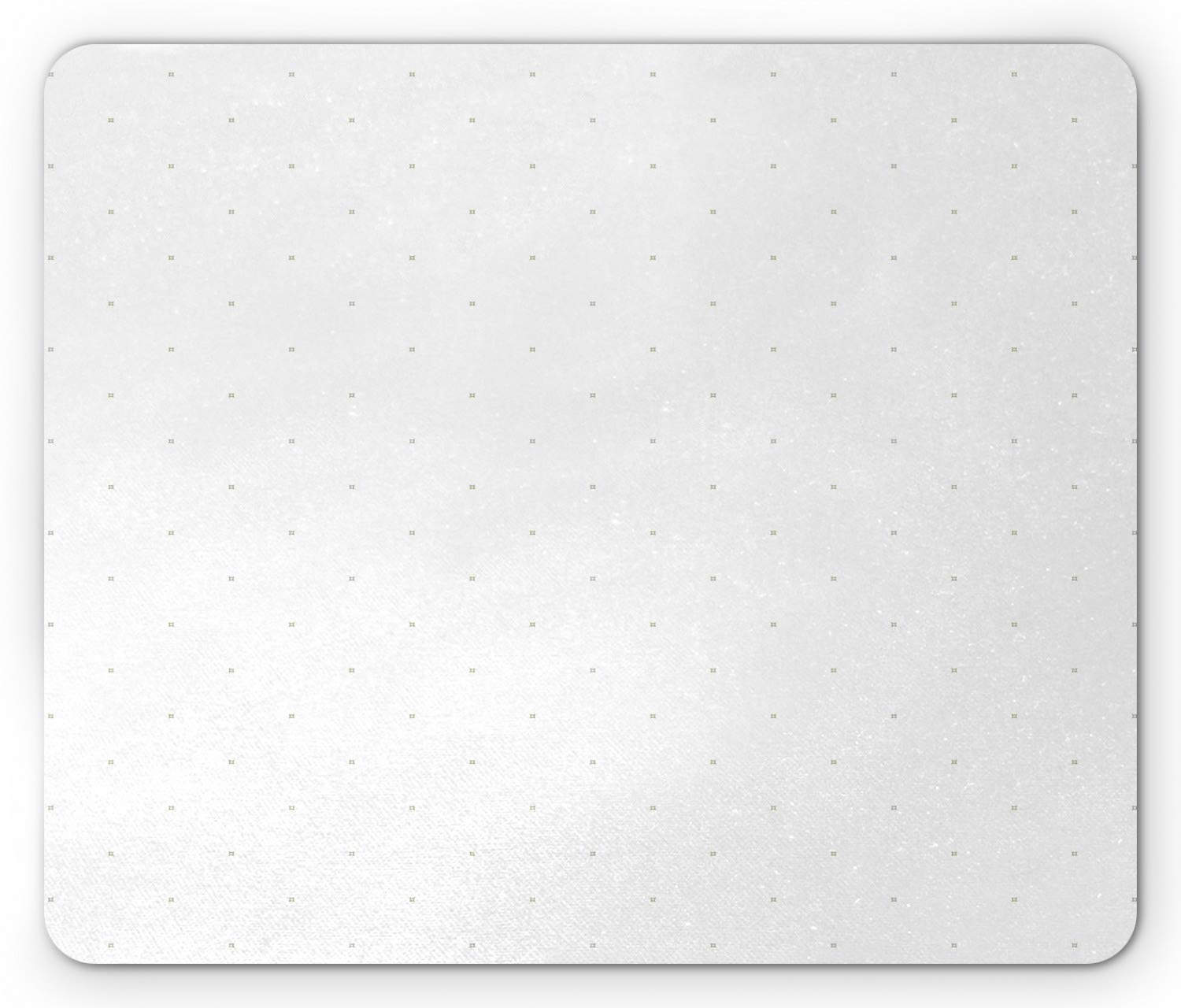 Ambesonne Minimalist Geometric Mouse Pad - Non-Slip Rubber Base with Repeating Square Pattern, White Eggshell Color (Standard Size) | Perfect for Office, Gaming & Home Computer Workstations