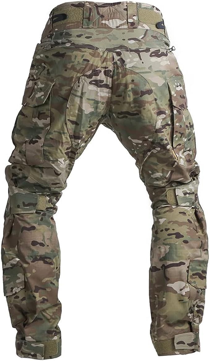 EMERSONGEAR G3 Paintball Pants with Knee Pads - Tactical Combat Pants for Men, Army Airsoft BDU Outdoor Trousers - Perfect for Paintball, Airsoft, Tactical Training & Outdoor Adventures