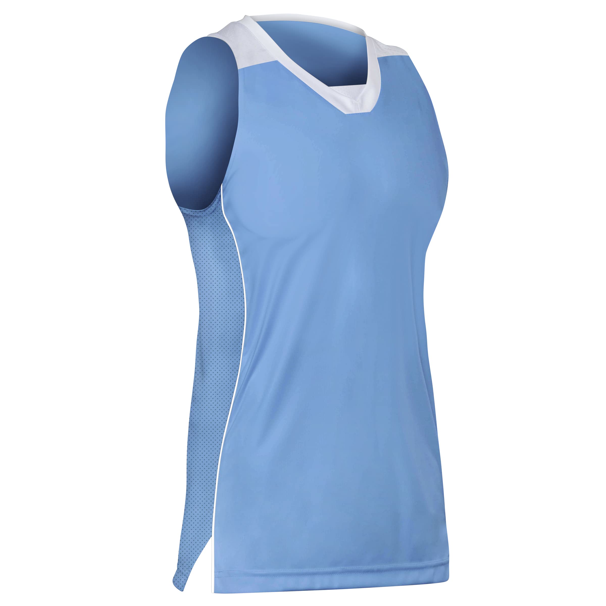 CHAMPRO Women's Prime Basketball Jersey - Breathable Mesh Performance Jersey for Basketball Players - Perfect for Games, Practice, and Team Sports