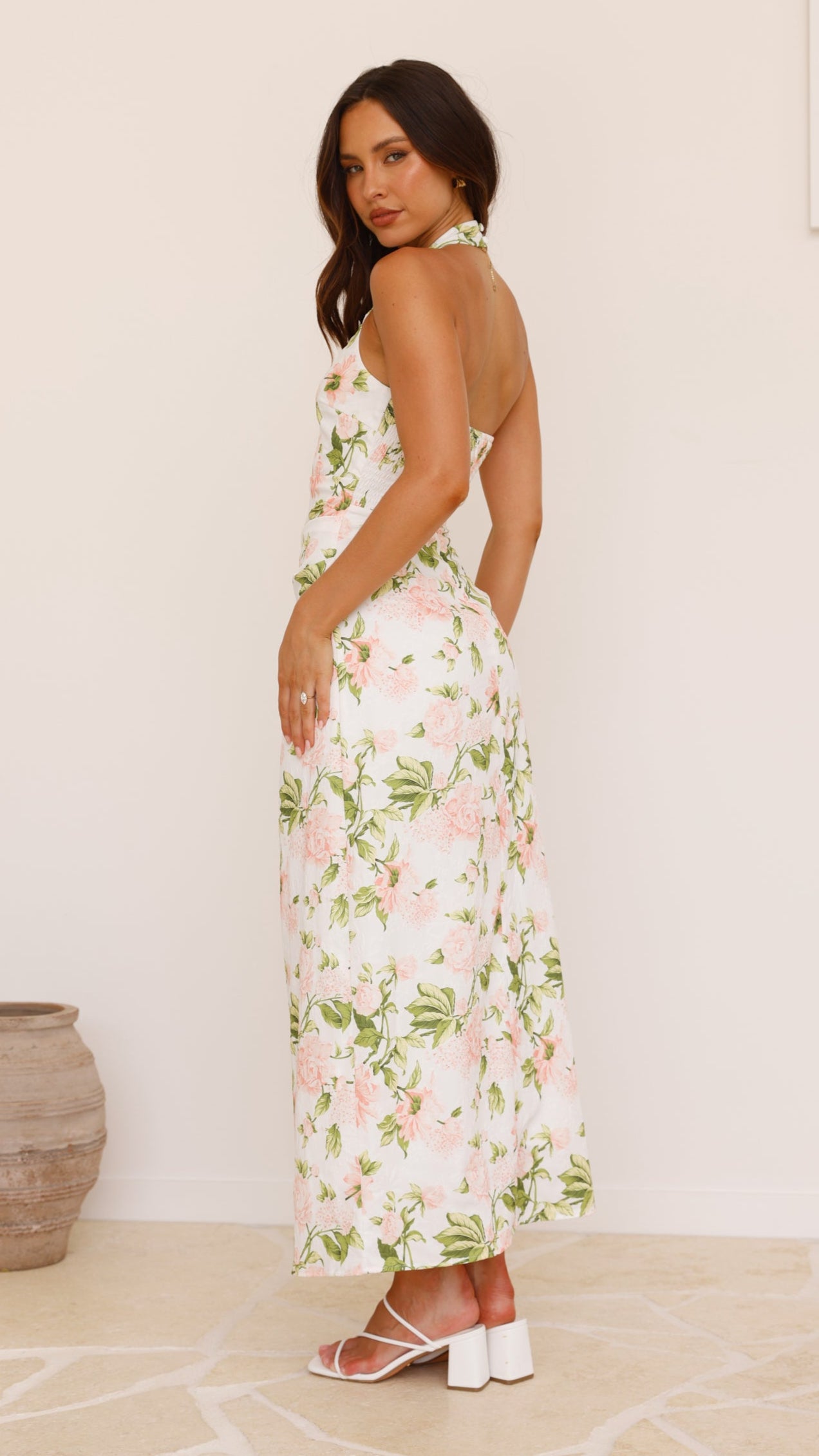 Casey Maxi Dress - Floral Print Women's Summer Dress for Beach, Vacation & Casual Wear | Lightweight & Comfortable