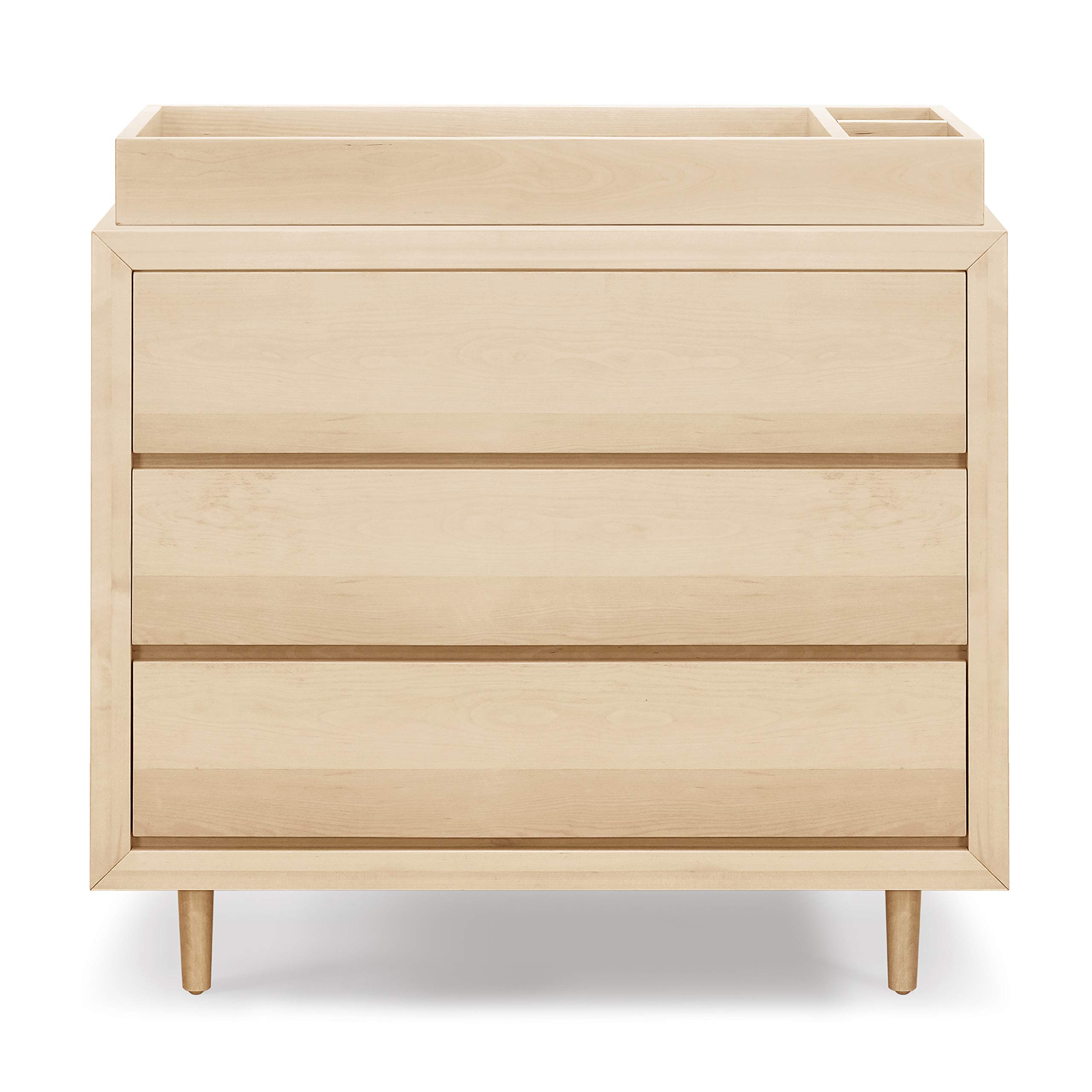 Ubabub Removable Changing Tray for Nifty Baby Crib - Natural Birch Wood - Easy Clean Diaper Changing Station for Nursery & Travel