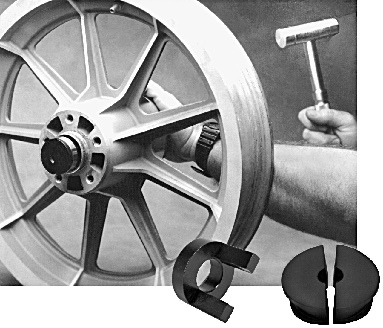 JIMS Wheel Bearing Race Tool 3307173 - Professional Automotive Bearing Installer Kit for Trucks & SUVs - Perfect for DIY Repairs & Garage Maintenance