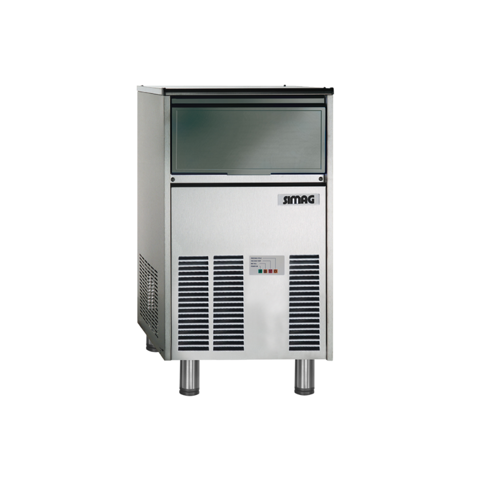 Simag SCH30 62 lb Full Cube Undercounter Ice Maker - Compact 15