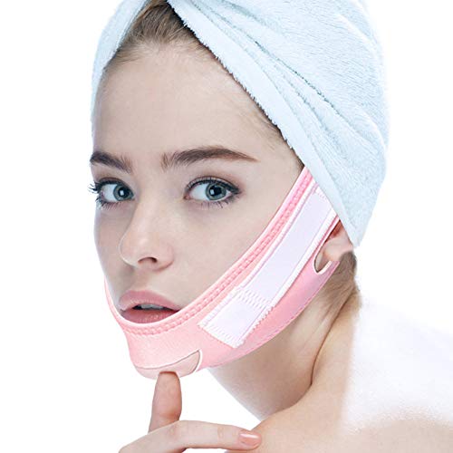 V-Line Face Lifting Slimming Bandage - Double Chin Reducer & Facial Firming Strap for Jawline Contouring | Skin Tightening & Weight Loss Support | Perfect for Daily Use, Workouts & Post-Surgery Recovery