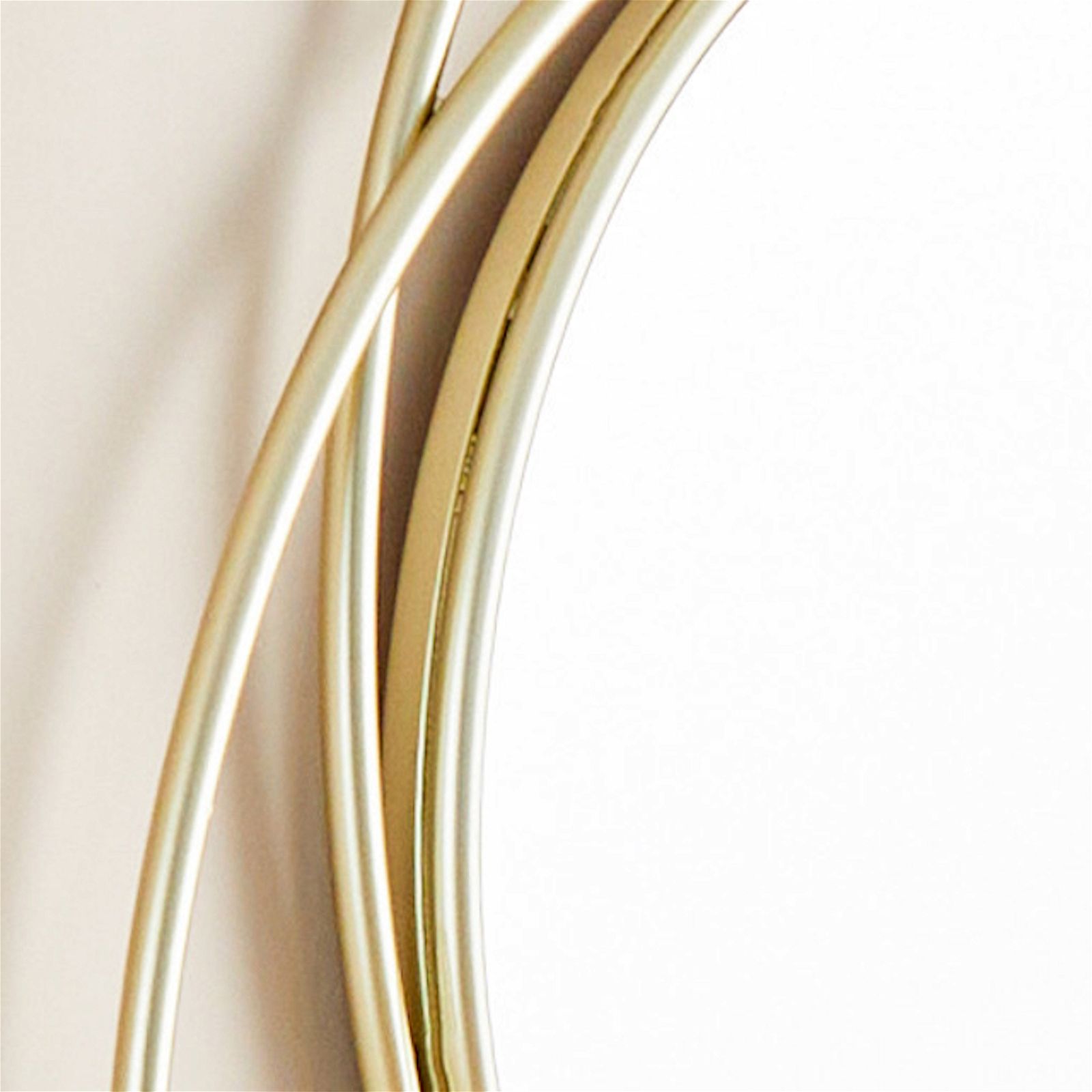 Criterion Ava Mirror 700mm Ellipse Optical Design - Perfect for Bathroom Vanity, Dressing Room & Home Decor