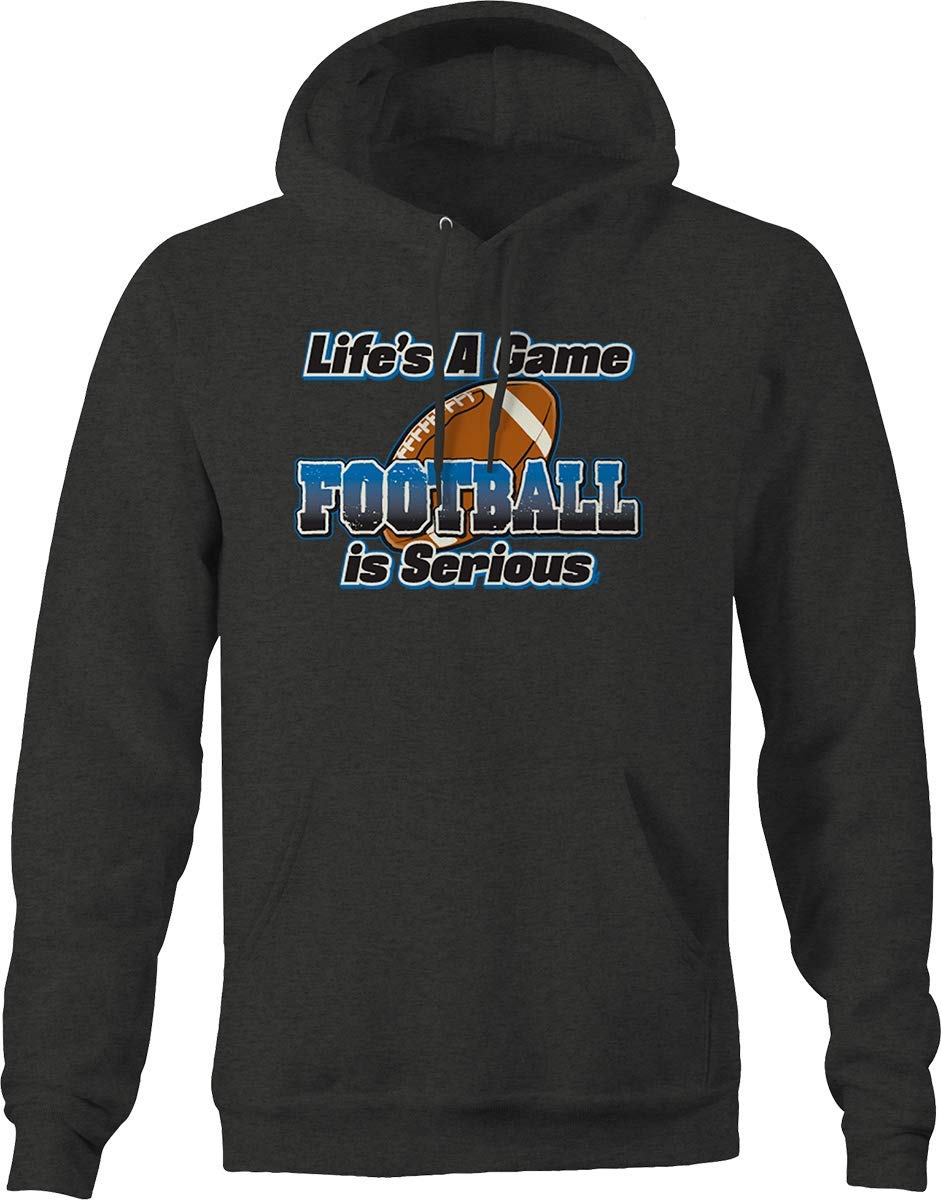 Life is A Game Hoodie for Men - Soft Cotton Pullover Sweatshirt | Casual Streetwear for Gaming, Lounge & Everyday Wear