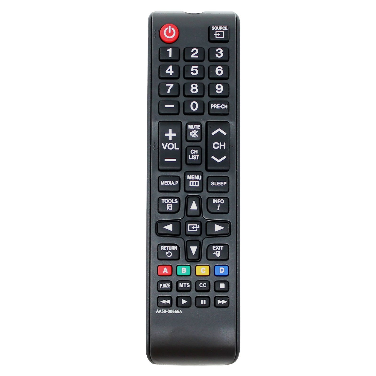 Original Samsung UN55EH6050FXZA TV Remote Control Replacement - Compatible with AA59-00666A Model | Perfect for Home Entertainment & Smart TV Navigation