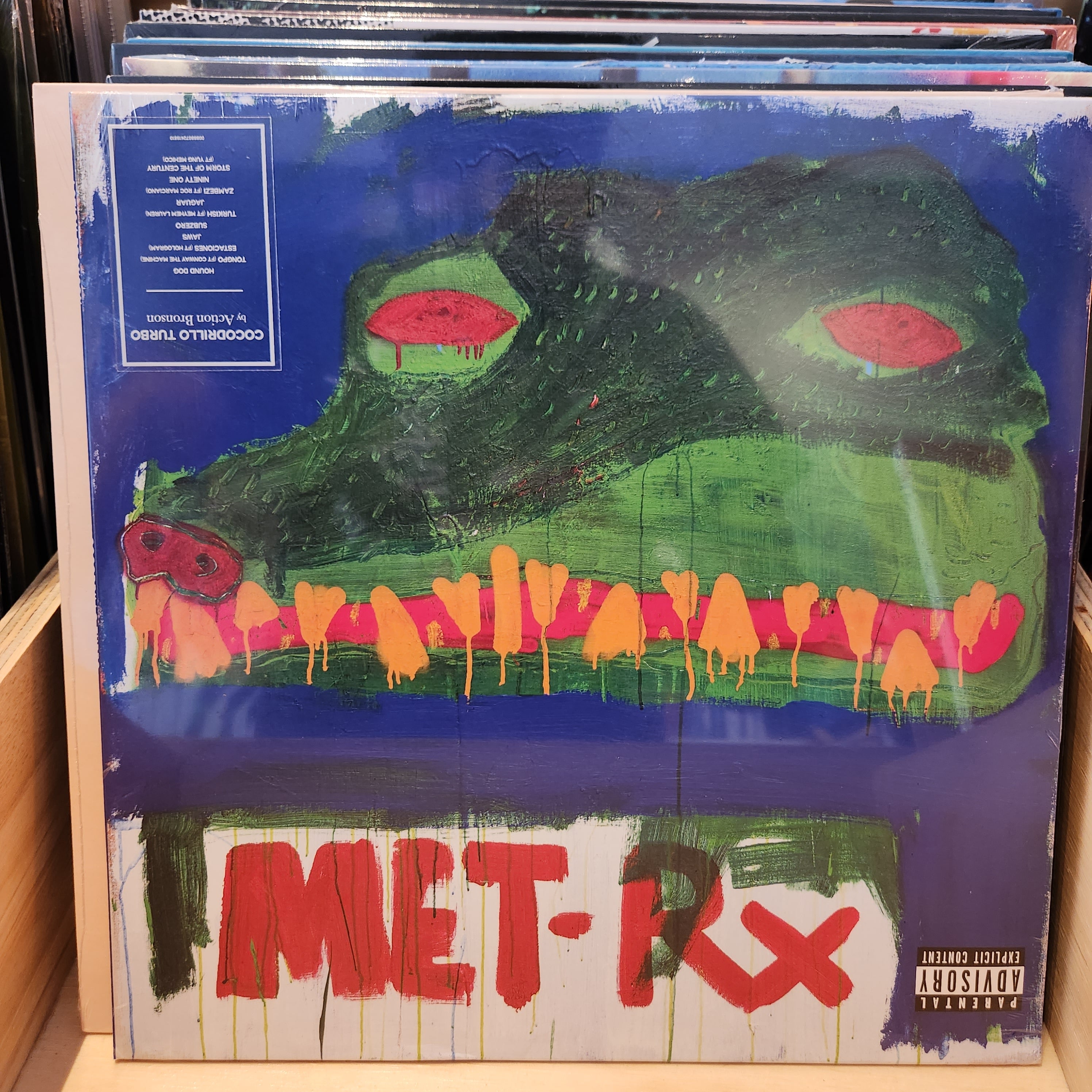 Action Bronson - Cocodrillo Turbo Vinyl LP Record | Limited Edition Hip-Hop Music for Collectors & Audiophiles | Perfect for Home Listening, Gifts & Music Enthusiasts