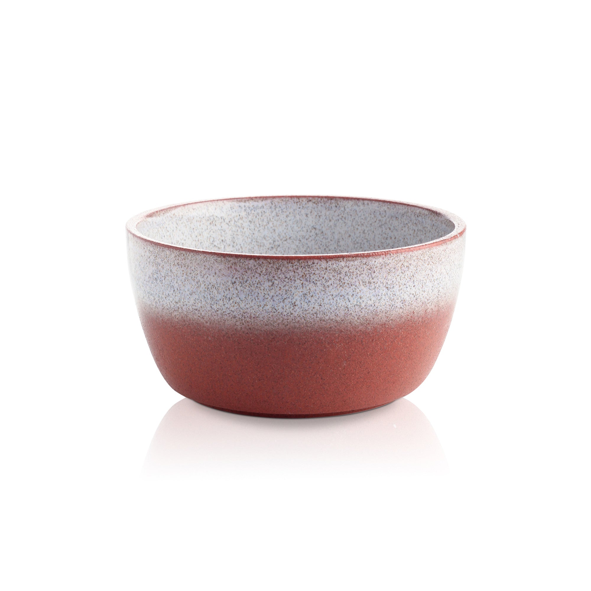Vince Stoneware Bowl - Red Ceramic Serving Bowl for Soup, Salad, Pasta | Microwave & Dishwasher Safe | Perfect for Dining, Entertaining & Kitchen Decor