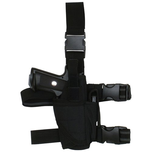 Fox Outdoor Products Commando Tactical Holster - Durable Gun Holster for Pistols & Revolvers - Perfect for Military, Police & Outdoor Enthusiasts - Ideal for Range Shooting, Hunting & Tactical Training