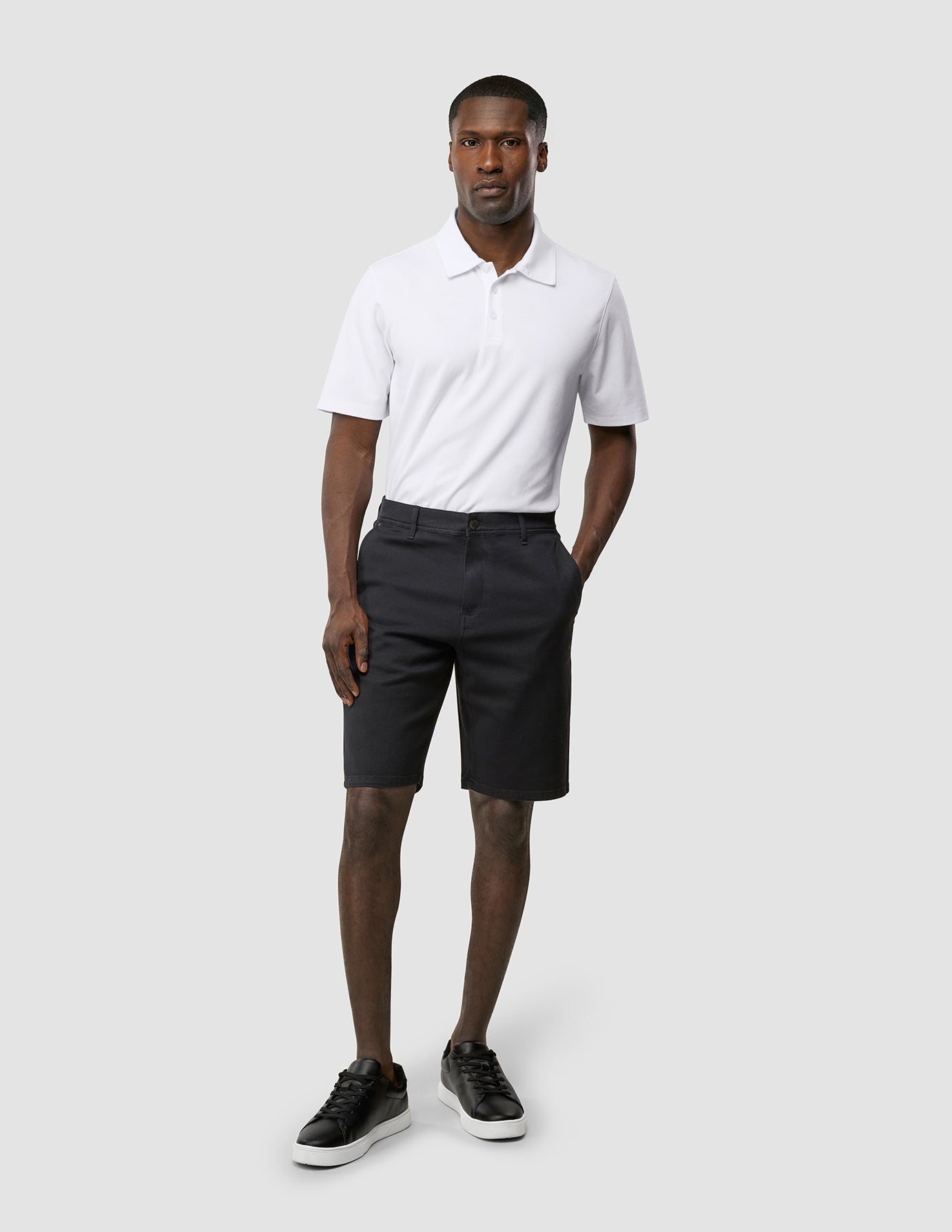 Classic Black Shorts for Men - Comfortable & Stylish Casual Wear for Summer, Gym, and Outdoor Activities