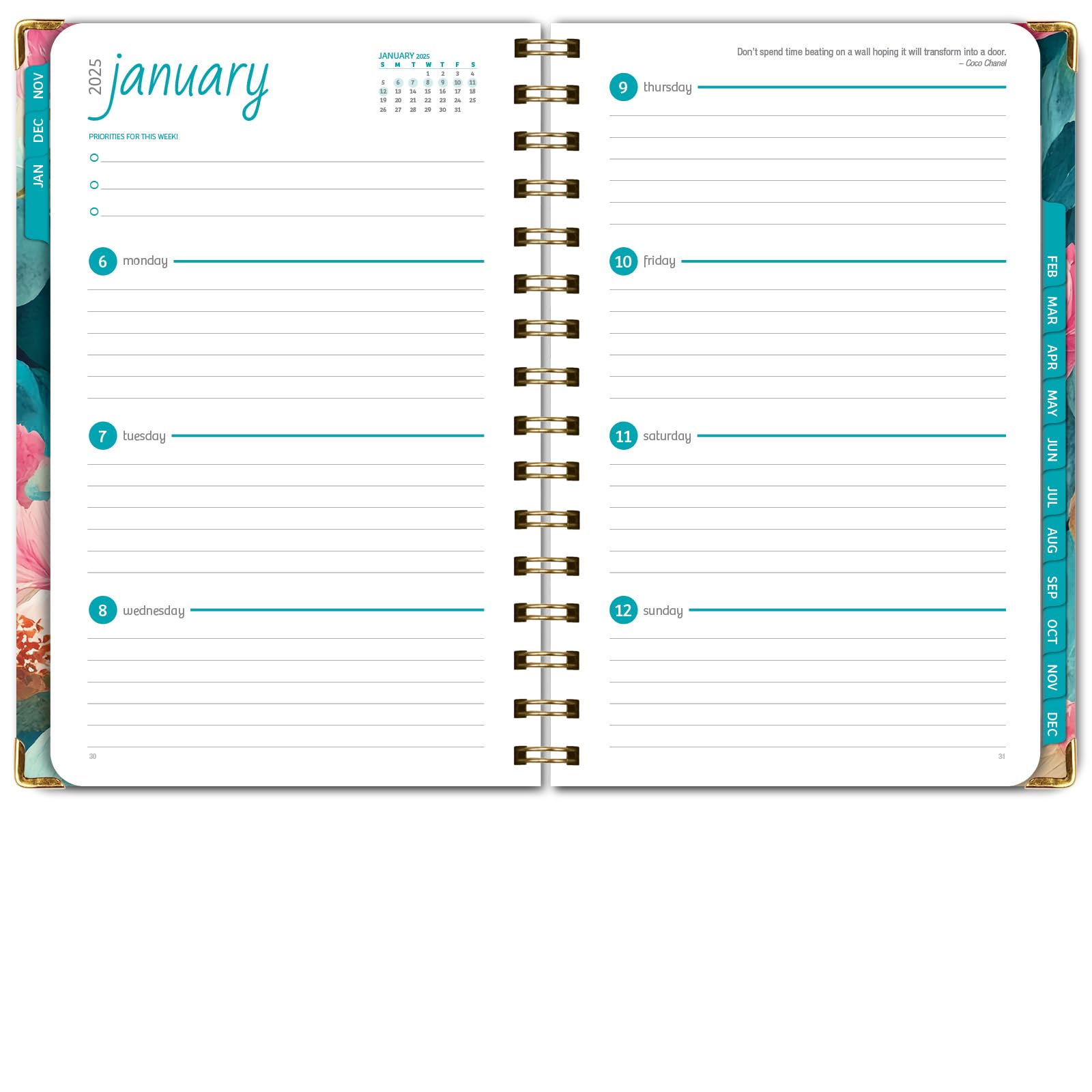 2025 Hardcover Planner 5.5