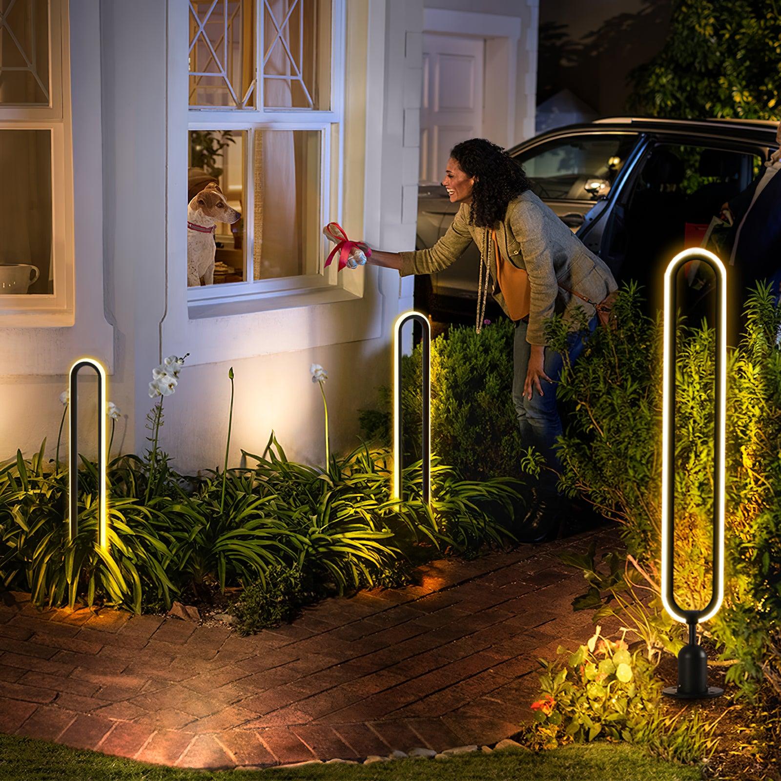 Solar Powered Camden Garden Outdoor Lights - Waterproof LED Landscape Lighting for Yard, Patio, Pathway - Perfect for Backyard, Garden, and Outdoor Decor