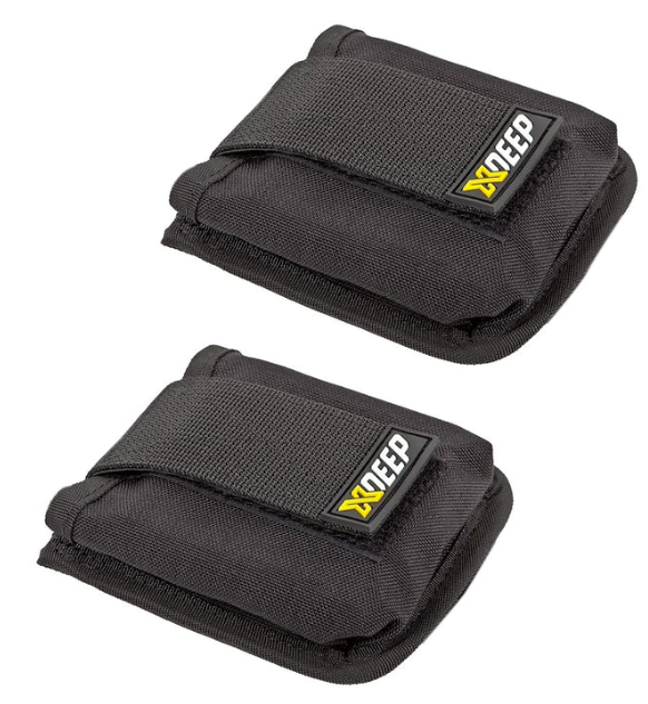 XDeep Backmount Trim Pockets - Scuba Diving Weight System for Perfect Buoyancy Control | Ideal for Professional Divers & Underwater Photography