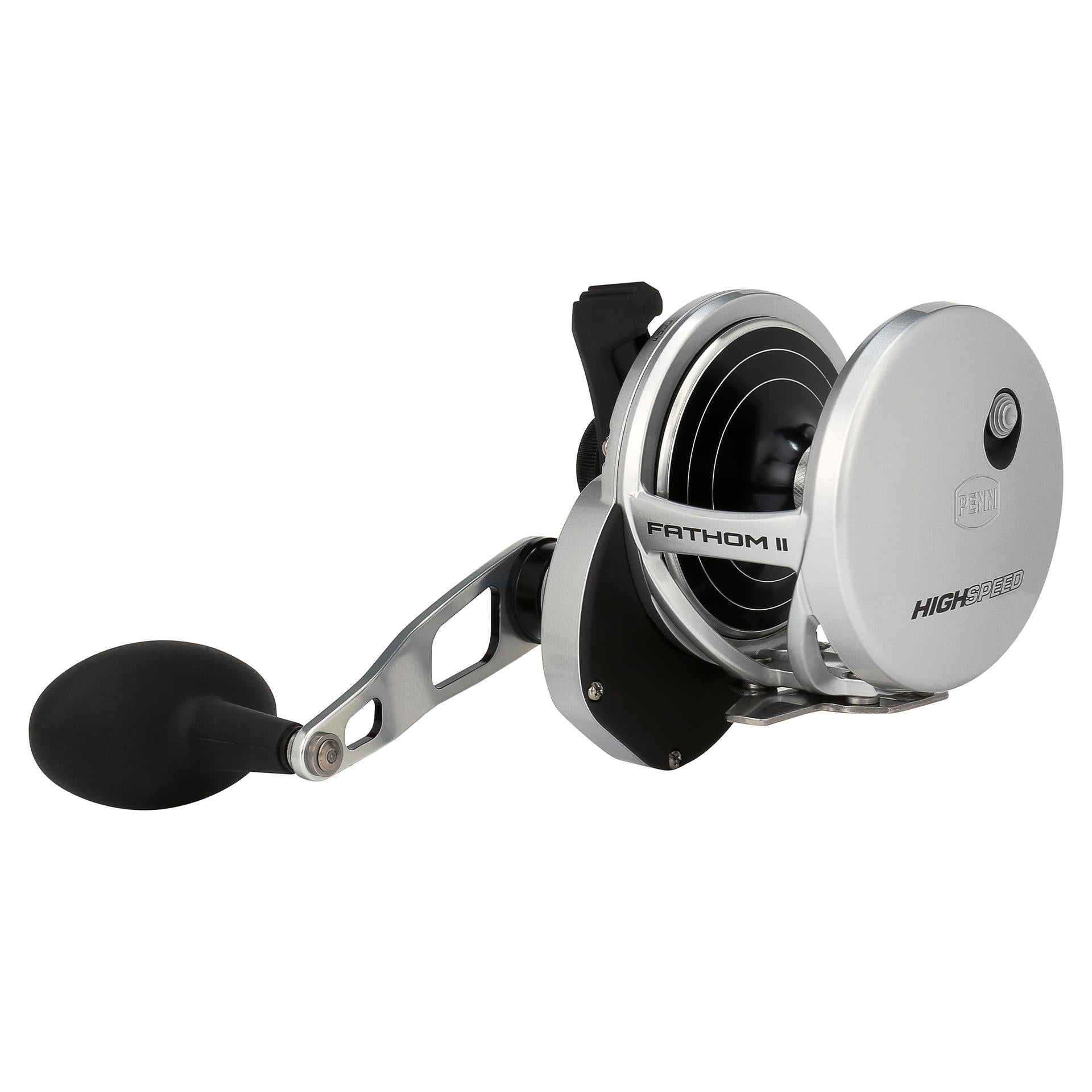 Penn Fathom II Lever Drag Conventional Fishing Reel - Saltwater & Freshwater Trolling Reel for Offshore & Inshore Fishing - Perfect for Deep Sea, Surf Casting & Boat Fishing