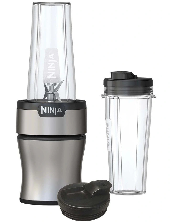 Ninja Nutri Blender Plus BN450ANZ 1000W Professional Countertop Blender - Silver | Perfect for Smoothies, Protein Shakes & Food Prep | Kitchen & Home Essentials