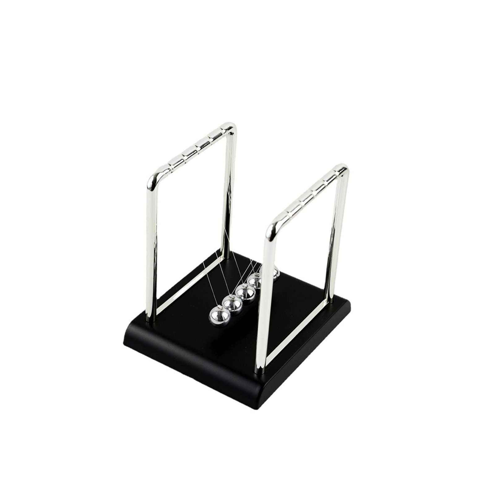 Mini Newton's Cradle Pendulum Balls - Physics Science Desk Toy for Office & Home Decor | Stress Relief & Educational Gift for Kids & Adults